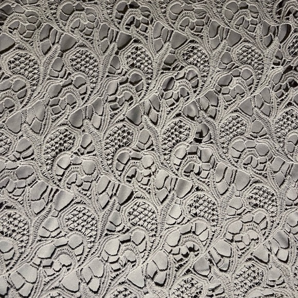 She + Sky- Floral Laced Dusty Purple Dress-  S - Picture 4 of 10